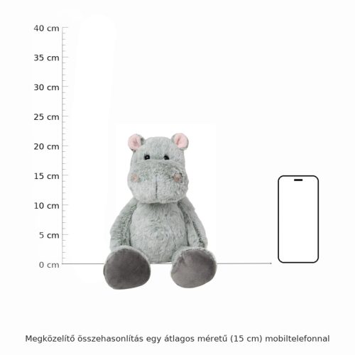 Teddykompaniet plüss viziló - Teddykompaniet Hippo