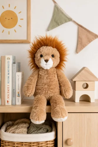 Teddykompaniet Leon, a plüss oroszlán  - Teddykompaniet Tuffisar Lion