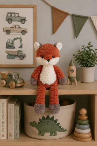 Teddykompaniet Rune plüss róka