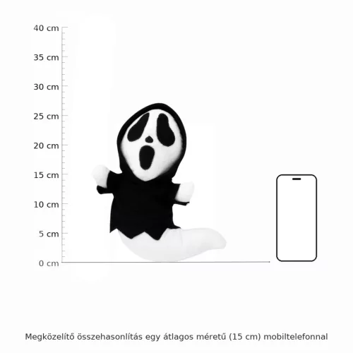 Teddykompaniet plüss szellem - Teddykompaniet Glow-In-The-Dark Ghost