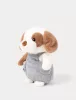 Teddykompaniet Plüss kutya kertész nadrágban - Teddykompaniet Dog with.dungarees