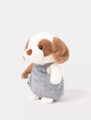 Teddykompaniet Plüss kutya kertész nadrágban - Teddykompaniet Dog with.dungarees