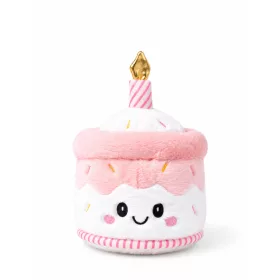 Teddykompaniet rózsaszín plüss születésnapi torta