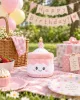 Teddykompaniet rózsaszín plüss születésnapi torta