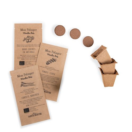 Moulin Roty kertész készlet magokkal