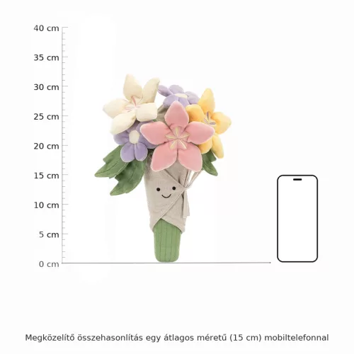 Jellycat plüss virágcsokor