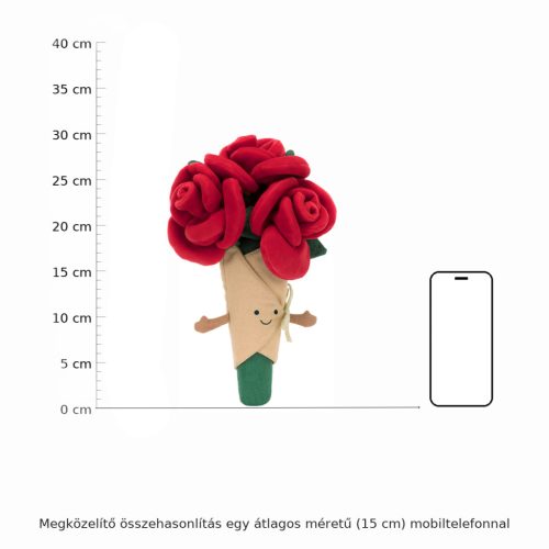 Jellycat plüss rózsacsokor - Amuseables Rose Bouquet