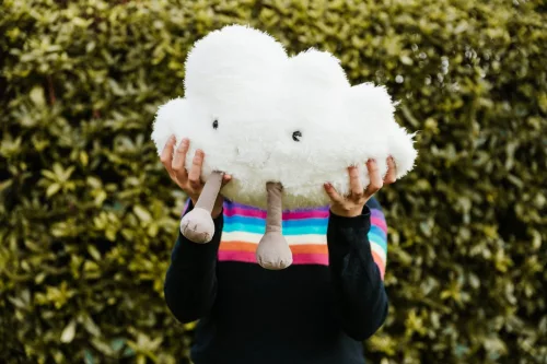 Jellycat plüss felhő