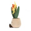Jellycat plüss nárcisz bársony cserépben - Amuseable Daffodil Pot