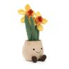 Jellycat plüss nárcisz bársony cserépben - Amuseable Daffodil Pot