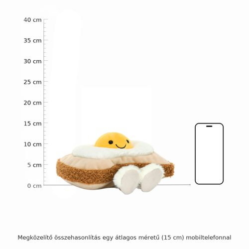 Jellycat piritós tojással - Jellycat Amuseables Egglantine Egg On Toast