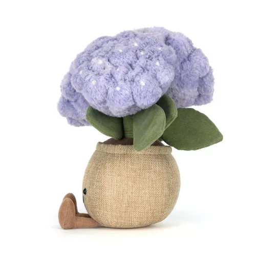Halványlila Jellycat plüss hortenzia anyák napi vagy születésnapi ajándéknak