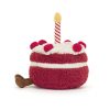 Jellycat plüss málnás süti - Jellycat Amuseables Cheri Cake