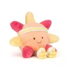 Jellycat Amuseables Sun Roller Skates görkorcsolyás plüss napocska
