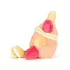 Jellycat Sun Roller Skates puha plüssfigura oldalnézetből