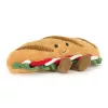 Jellycat mozzarellás plüss szendvics - Amuseables Caprese Baguette