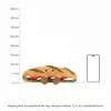 Jellycat mozzarellás plüss szendvics - Amuseables Caprese Baguette