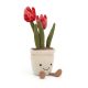 JellyCat plüss tulipán  - Amuseable Tulip