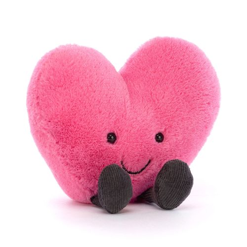 Jellycat rózsaszín szív - nagy - Amuseables Hot Pink Heart