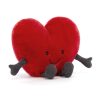 Jellycat piros plüss szív - nagy - Amuseable Red Heart Large