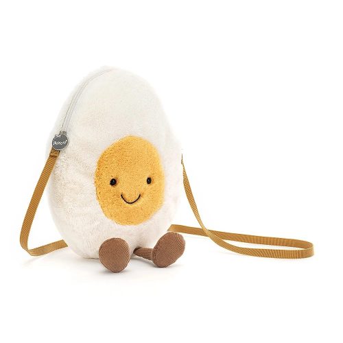 Jellycat Főtt tojás válltáska - Jellycat Amuseables Happy Boiled Egg Bag