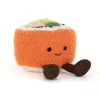 Narancsszínű Jellycat plüss sushi