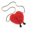 Jellycat plüss szív alakú táska - Amuseable Heart Bag