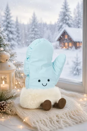Jellycat plüss kesztyű