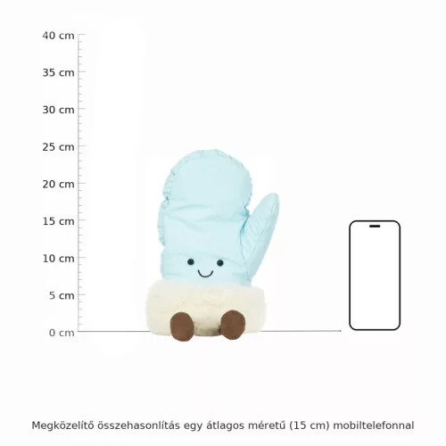 Jellycat plüss kesztyű