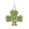 Jellycat lóhere táskadísz, kulcstartó - Jellycat Amuseables Siofra Shamrock Bag Charm