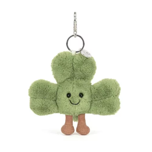 Jellycat lóhere táskadísz, kulcstartó - Jellycat Amuseables Siofra Shamrock Bag Charm