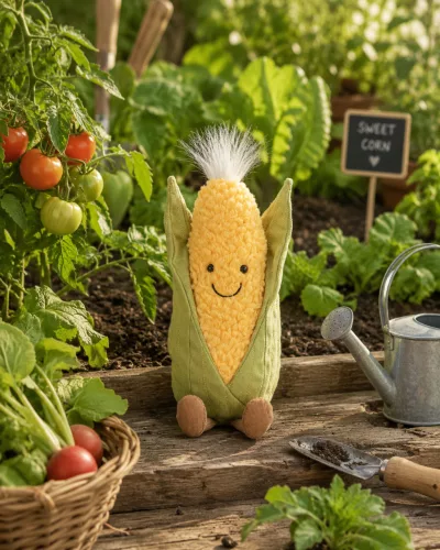 Jellycat plüss kukorica - Jellycat Amuseables Sweetcorn