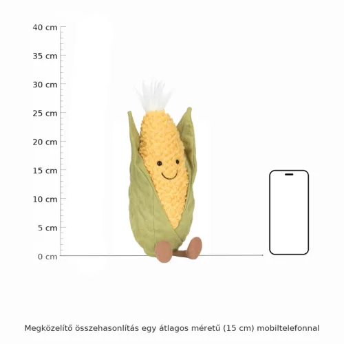 Jellycat plüss kukorica - Jellycat Amuseables Sweetcorn