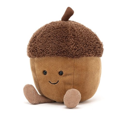 Jellycat plüss makk - Jellycat Amuseable Acorn