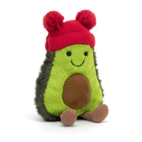   Jellycat plüss avokádó sapkában - Amuseables Bobble Avocado