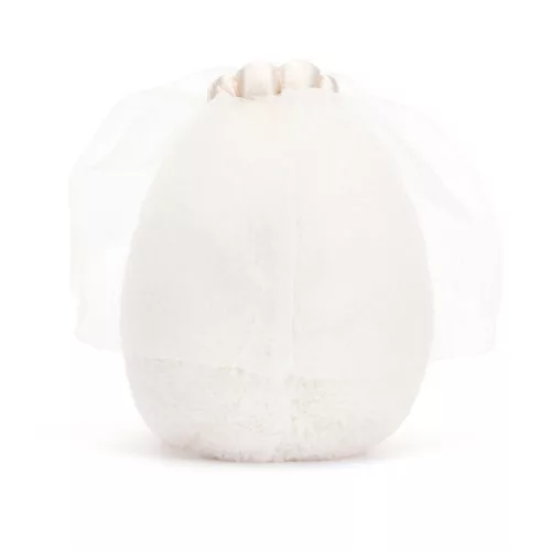 Jellycat plüss főtt tojás menyasszony - Jellycat Amuseables Boiled Egg Bride