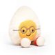 Jellycat plüss szemüveges főtt tojás - Jellycat Amuseable boiled egg geek