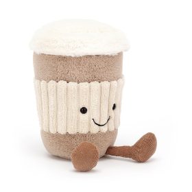   Jellycat plüss kávé, elviteles pohárban - Jellycat Amuseable Coffee-To-Go