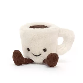 Jellycat plüss espresso csésze, plüss kávé