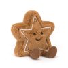 Jellycat plüss mézeskalács csillag - Jellycat Amuseables Star Cookie