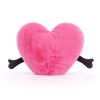 Jellycat rózsaszín plüss szív - kicsi - Amuseable Pink Heart Little