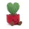 Jellycat Kerrii, szív alakú kaktusz - Jellycat Amuseables Kerrii Cactus