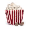 Jellycat plüss popcorn, pattogatott kukorica - Jellycat Amuseable Popcorn