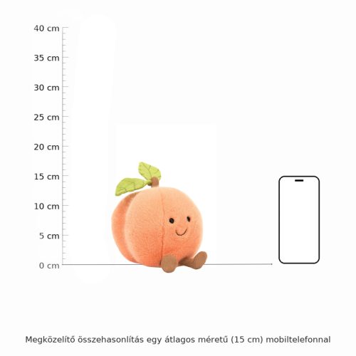 Jellycat plüss őszibarack - Jellycat Amuseables Peach