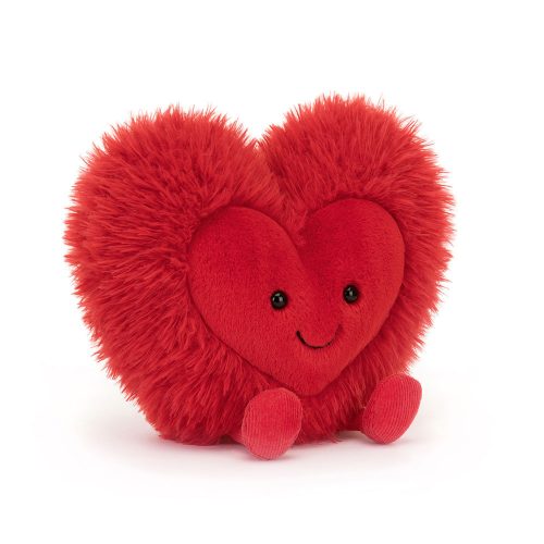 Jellycat Beatie plüss szív kicsi - Jellycat Amuseables Beatie Heart Small