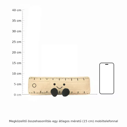 Jellycat plüss vonalzó - Jellycat Amuseables Ruler