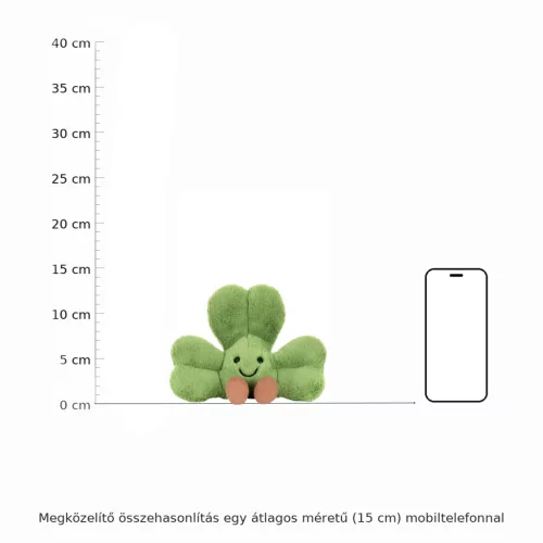 Jellycat plüss lóhere - Jellycat Amuseables Siofra Shamrock
