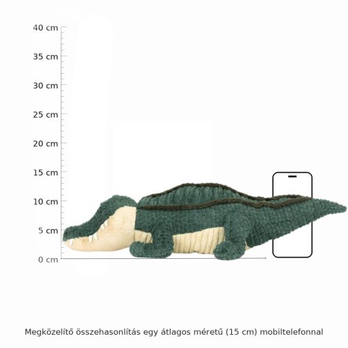 Jellycat Allexi, a plüss aligátor - Jellycat Allexi Alligator