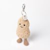 Jellycat plüss mogyoró táskadísz, kulcstartó - Jellycat Amuseables Peanut Bag Charm