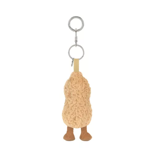 Jellycat plüss mogyoró táskadísz, kulcstartó - Jellycat Amuseables Peanut Bag Charm